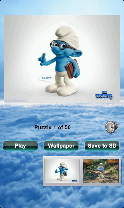 蓝精灵益智 The Smurfs Puzzle截图2