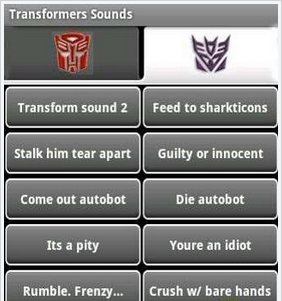 变形金刚铃声 transformers截图3
