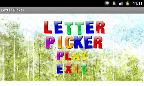 Letter Picker截图2