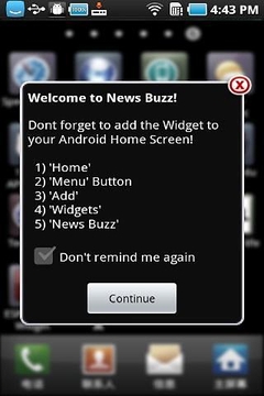 News Buzz Widget截图