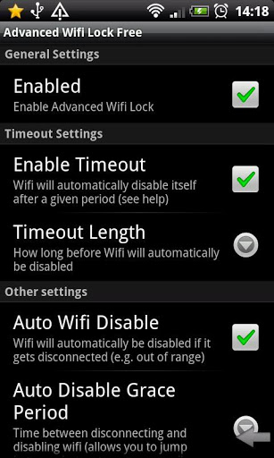高级wifi锁定 Advanced Wifi Lock截图1