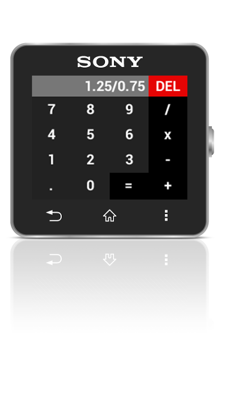 Calc for SmartWatch 2截图2