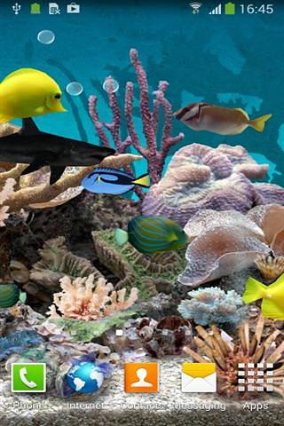 3D Aquarium Live Wallpaper截图2