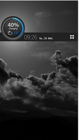 BatteryProgBar dark UCCW Skin截图3