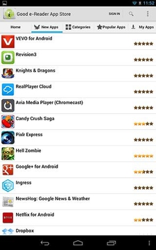 好的电子阅读器应用程序商店 Good e-Reader App Store截图