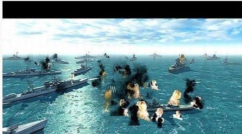 超级战舰战争  Battleship War截图1