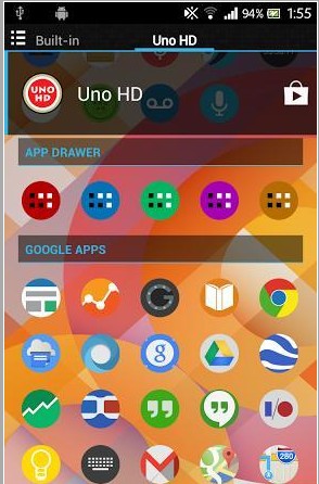 Uno HD Multilauncher主题截图2