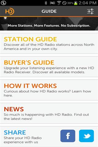 HD Radio Guide截图1