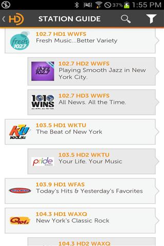 HD Radio Guide截图5