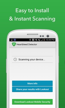 Heartbleed 安全扫描 Heartbleed Detector截图
