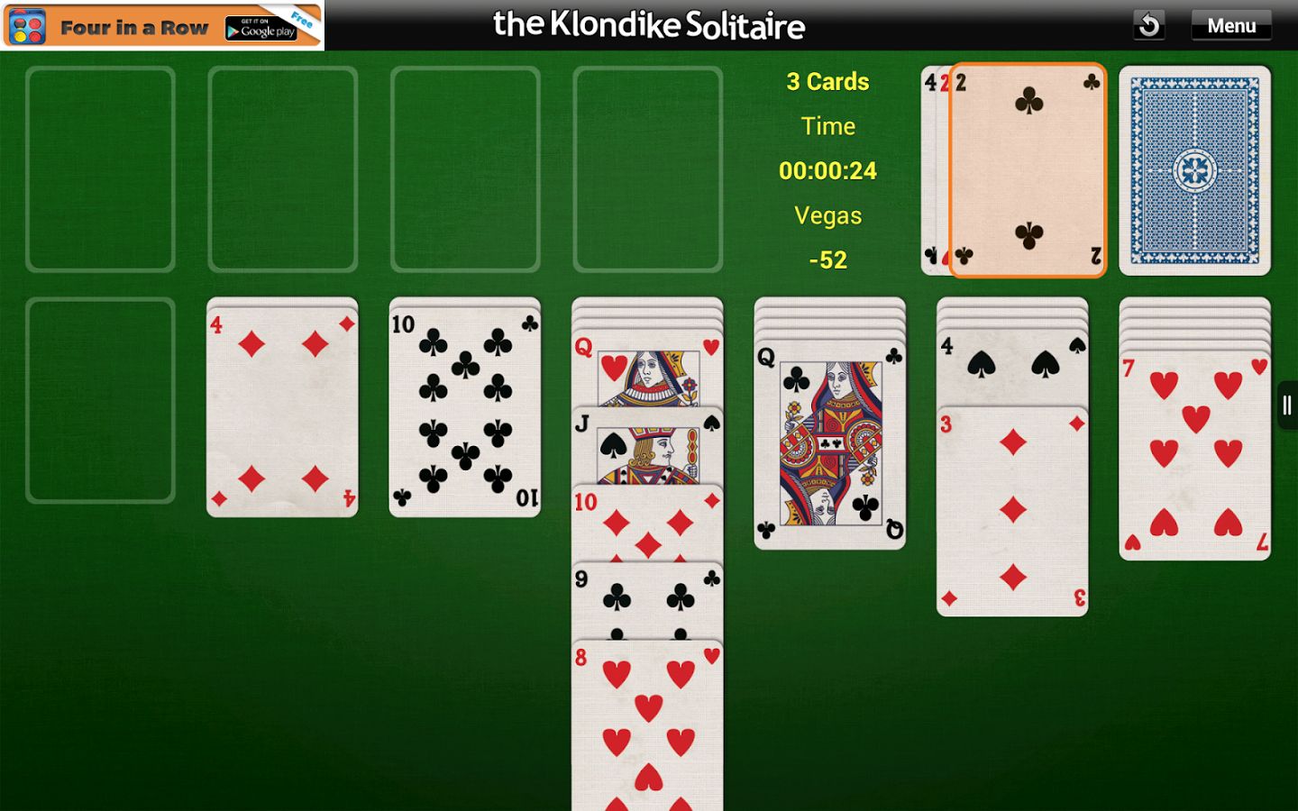 The Klondike Solitaire截图2