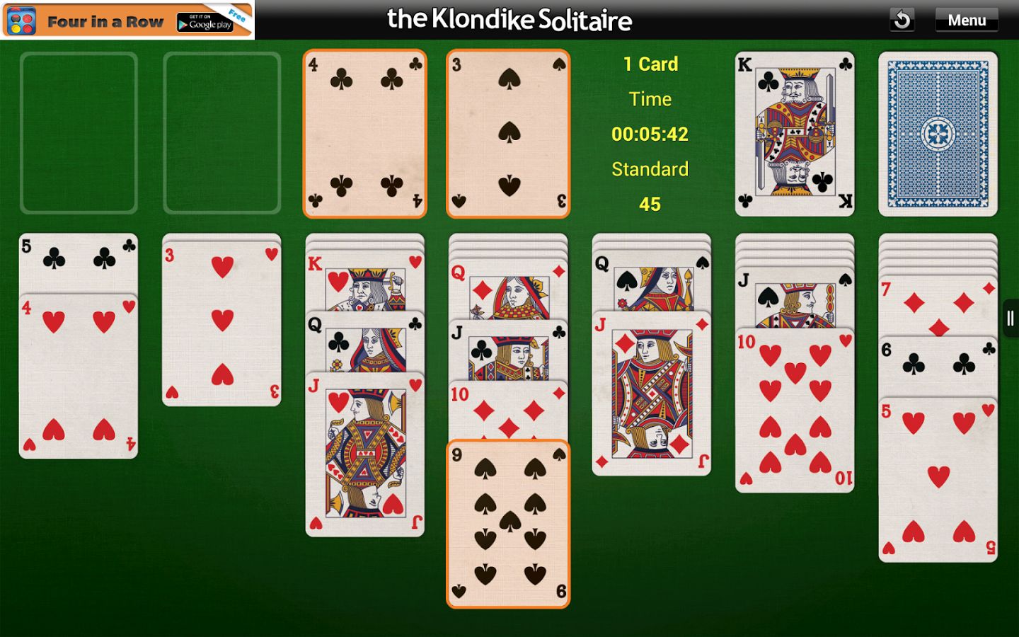 The Klondike Solitaire截图4