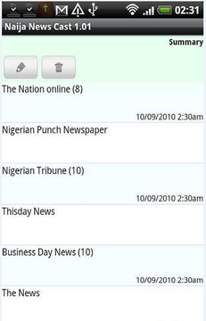 尼日利亚新闻阅读器截图