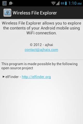 Wireless File Explorer截图4