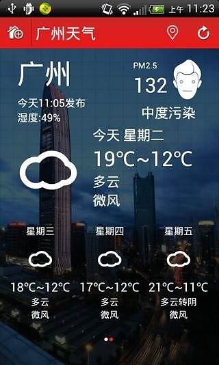 中国天气预报截图1