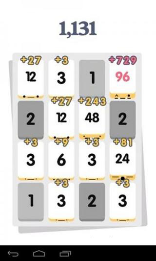 Threes HD截图2