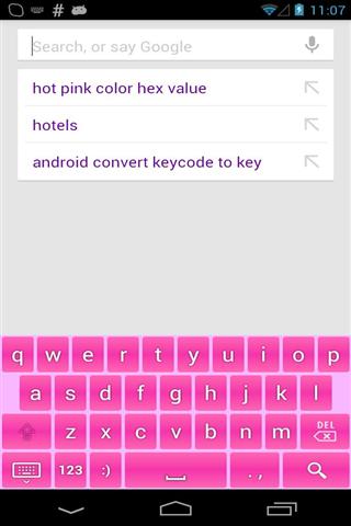 Emoji Pink Keyboard截图1