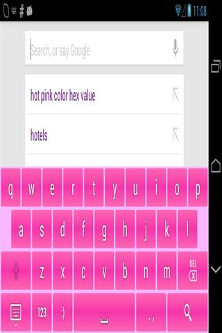 Emoji Pink Keyboard截图2