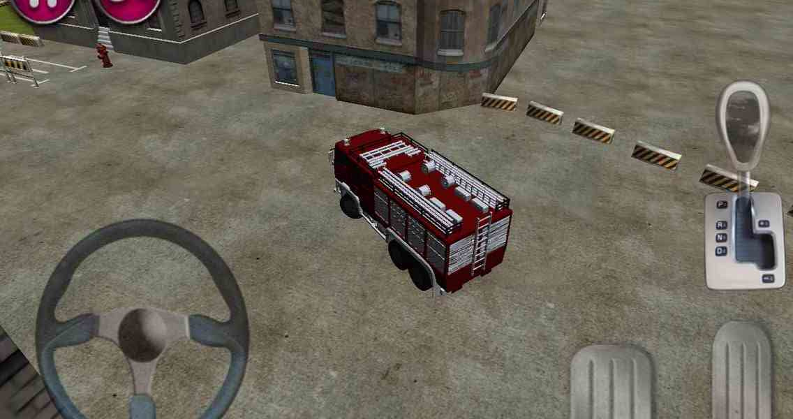 3D消防车停车截图2