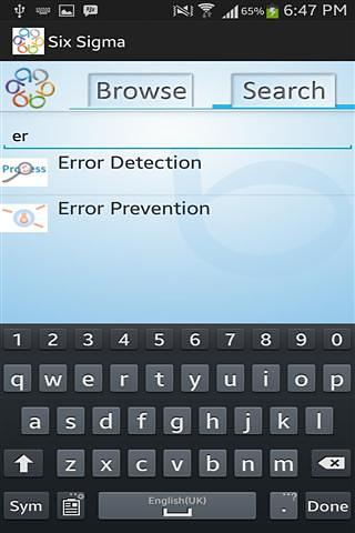 六西格玛词汇截图2