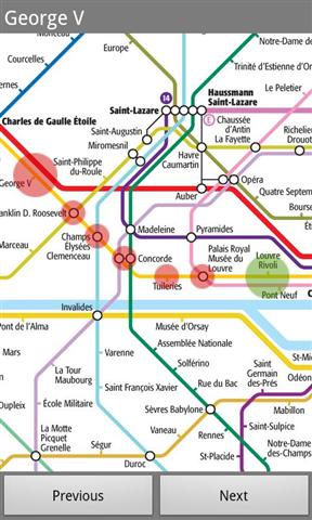 地铁巴黎地铁截图3