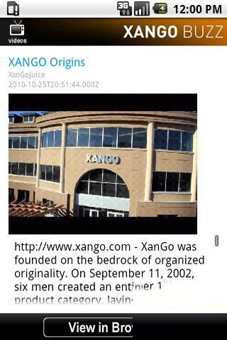 XANGO Buzz截图2