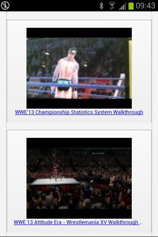 WWE 13球迷指南截图2