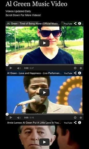 Al绿色音乐视频 Al Green Music Videos截图4