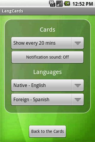 外语学习卡截图1