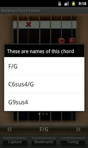 Reverse Chord Finder Free截图3