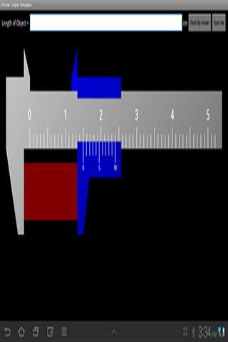 Vernier Caliper Simulator截图2