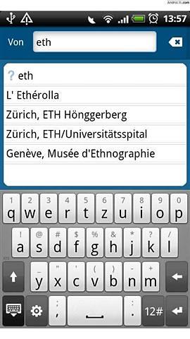 Timetable Switzerland截图2