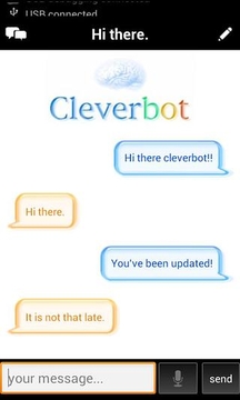 智能对话 Cleverbot截图