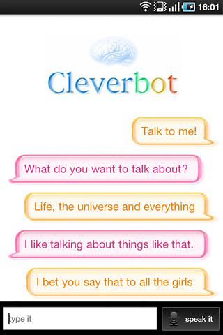 智能对话 Cleverbot截图4