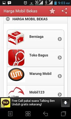 Harga Mobil Bekas截图5