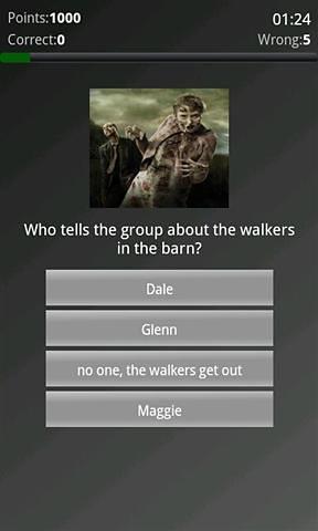 The Walking Dead Quiz截图4