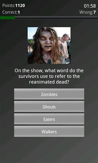 The Walking Dead Quiz截图5