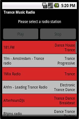 Trance Music Radio  Trance音乐电台截图1