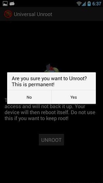 反Root Universal Unroot截图
