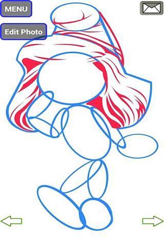 How To Draw: Smurfs  绘制蓝精灵截图2