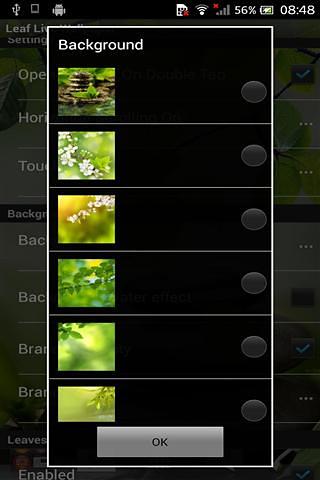 叶动态壁纸 Leaf Live Wallpaper截图3