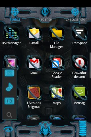 Halo GOLauncher EX Theme截图2