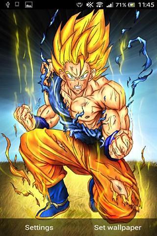 Super Saiya Goku Wallpaper截图4