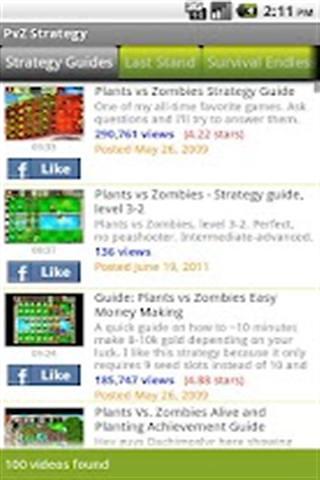 Plants vs Zombies Strategies截图4
