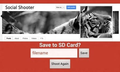 Google+ Cover Shooter Beta截图4