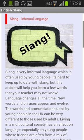 British Slang截图3