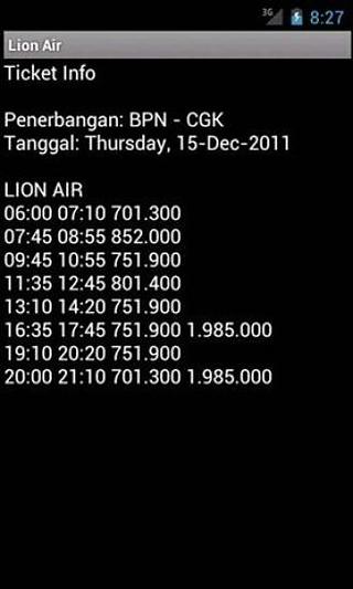 新加坡航空 Lion Air截图2