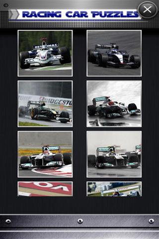 Racing Car Puzzles截图1