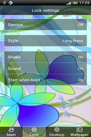 Hand Draw Flower Screen Lock截图1