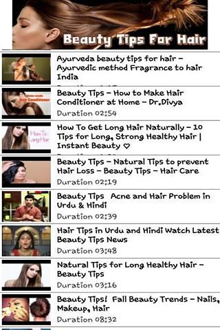 Beauty tips for hair截图5